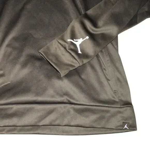 Jordan Therma-Fit Hoodie Black Size Large LG - Picture 3 of 5